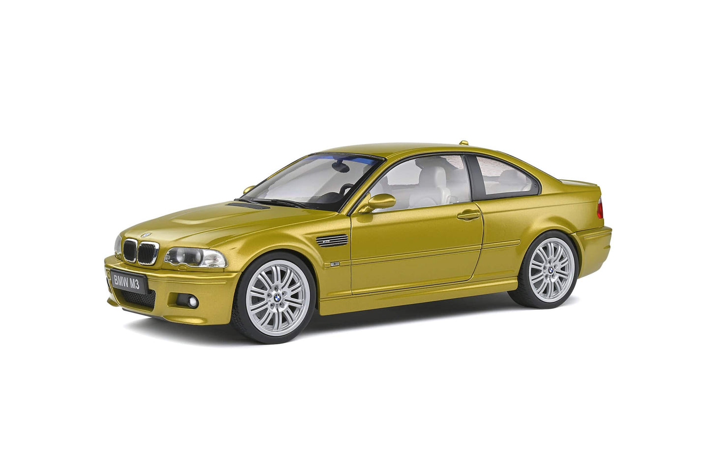 Solido - BMW M3 Coupe (E46) (Phoenix Yellow) 1:18 Scale Model Car - Model Cars Canada Inc.