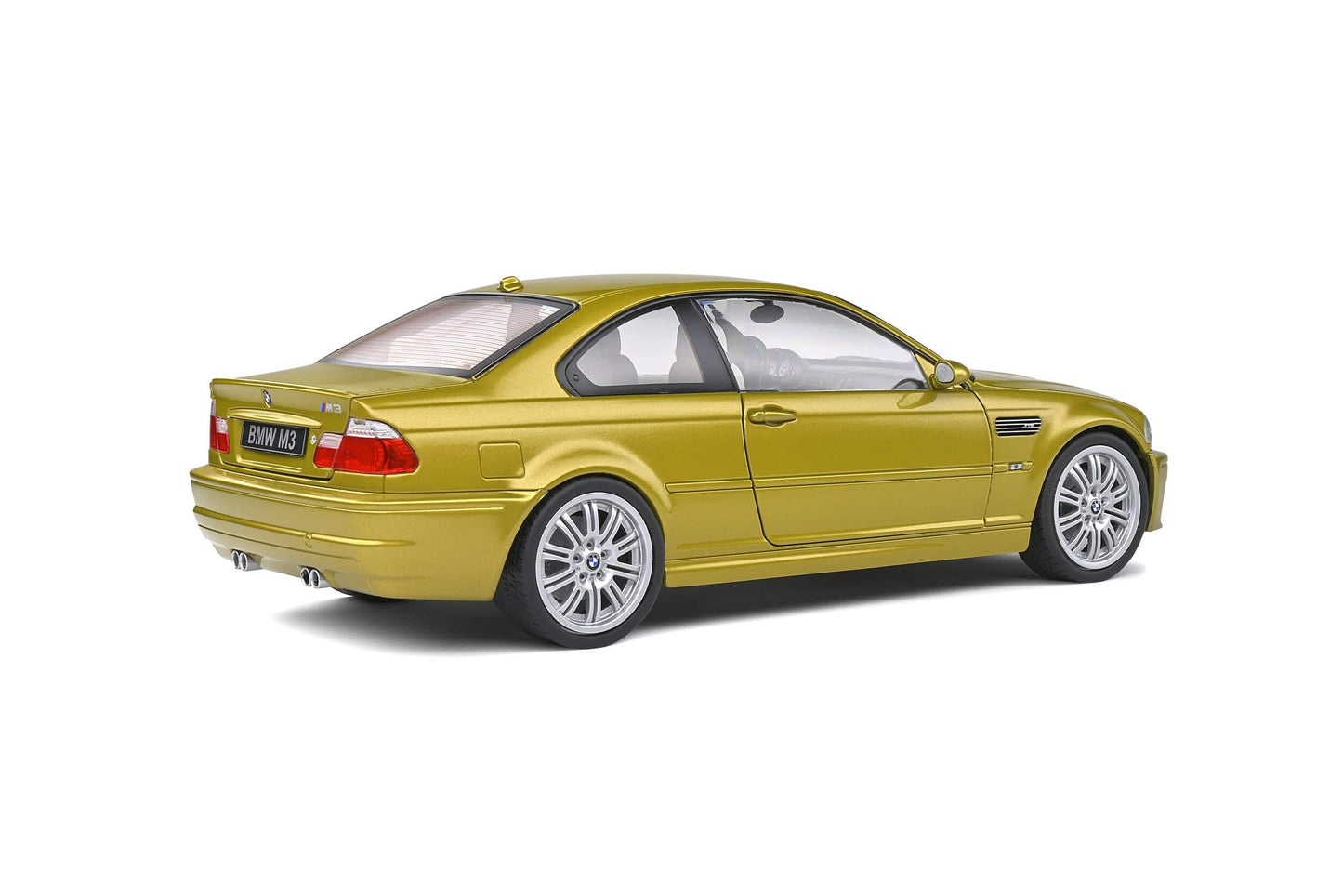 Solido - BMW M3 Coupe (E46) (Phoenix Yellow) 1:18 Scale Model Car