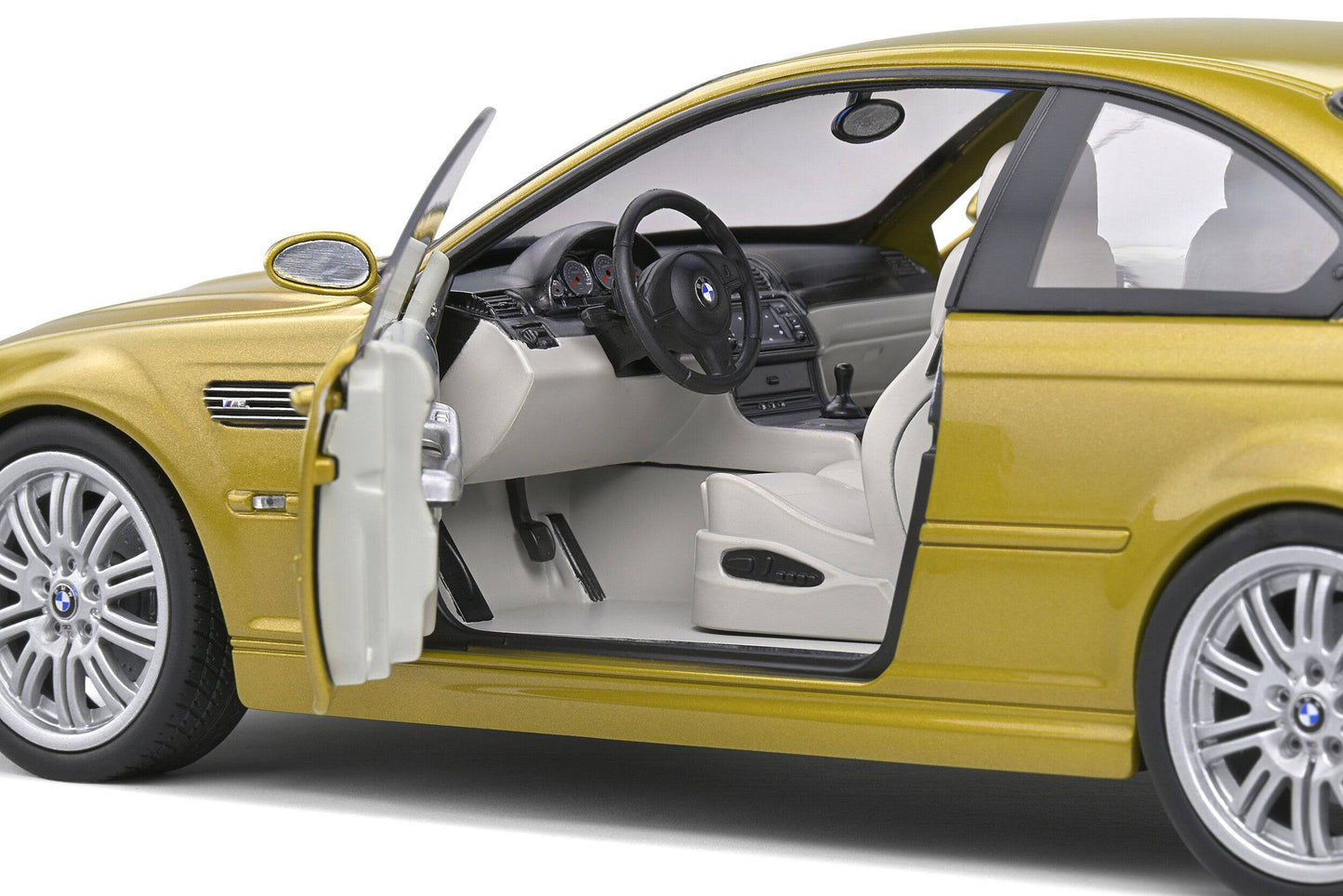 Solido - BMW M3 Coupe (E46) (Phoenix Yellow) 1:18 Scale Model Car - Model Cars Canada Inc.