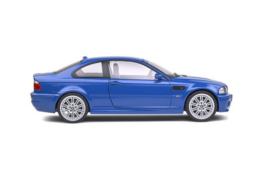 Solido - BMW M3 Coupe (E46) (Laguna Seca Blue ) 1:18 Scale Model Car - Model Cars Canada Inc.
