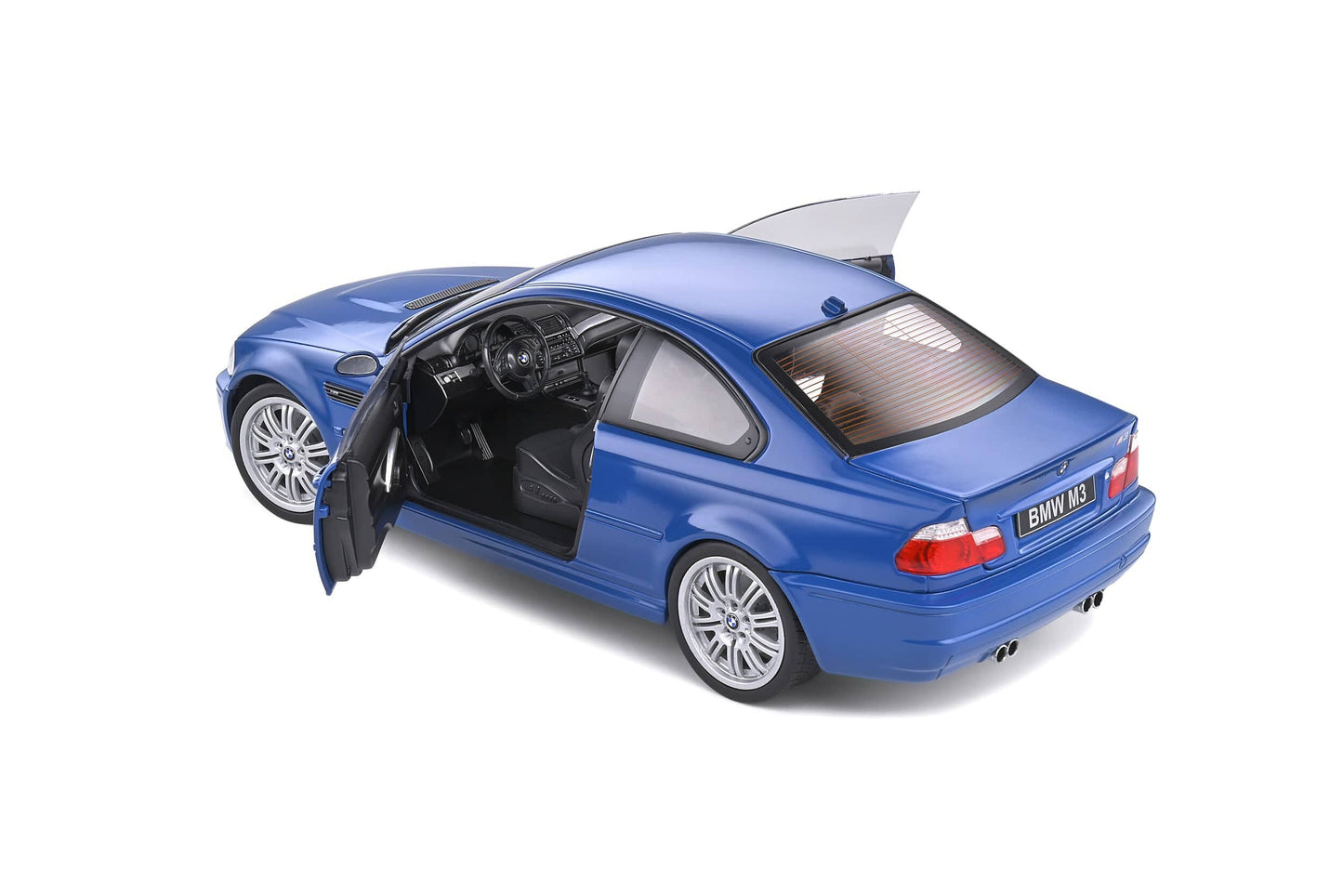 Solido - BMW M3 Coupe (E46) (Laguna Seca Blue ) 1:18 Scale Model Car