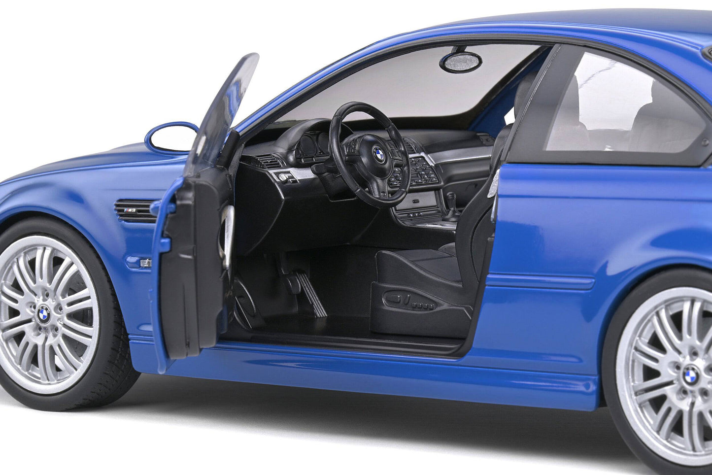 Solido - BMW M3 Coupe (E46) (Laguna Seca Blue ) 1:18 Scale Model Car