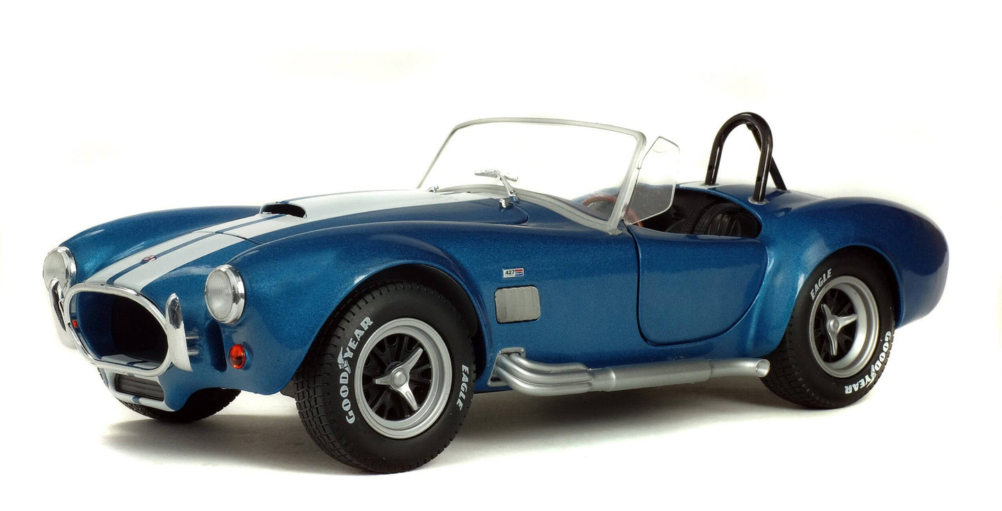 Solido - Shelby Cobra 427S/C (Metallic Blue) 1:18 Scale Model Car - Model Cars Canada Inc.