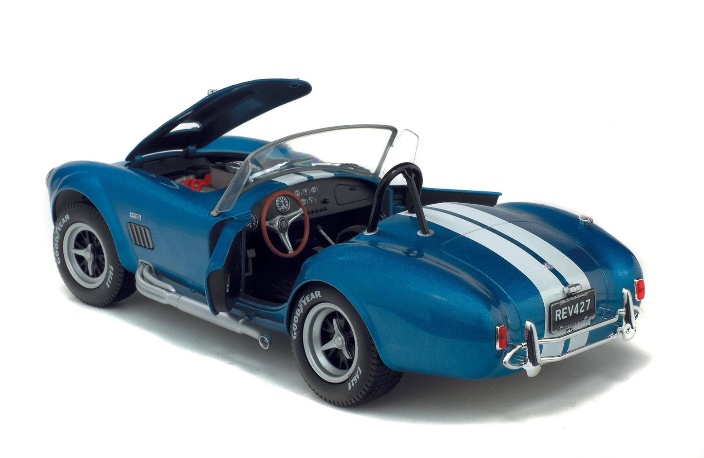 Solido - Shelby Cobra 427S/C (Metallic Blue) 1:18 Scale Model Car - Model Cars Canada Inc.