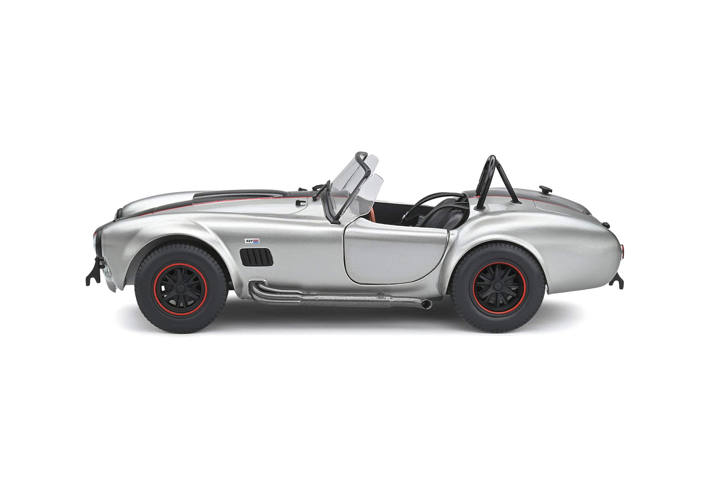 Solido - Shelby Cobra 427 (MK2) (Silver) 1:18 Scale Model Car - Model Cars Canada Inc.