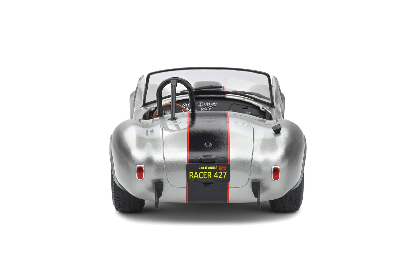 Solido - Shelby Cobra 427 (MK2) (Silver) 1:18 Scale Model Car - Model Cars Canada Inc.