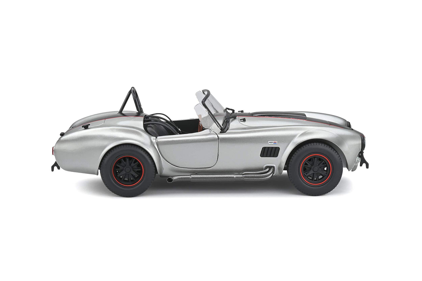Solido - Shelby Cobra 427 (MK2) (Silver) 1:18 Scale Model Car - Model Cars Canada Inc.