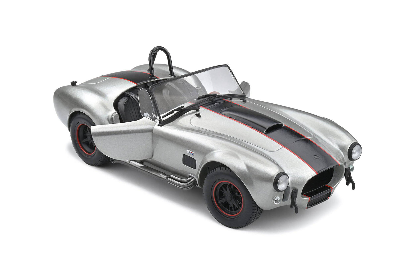 Solido - Shelby Cobra 427 (MK2) (Silver) 1:18 Scale Model Car