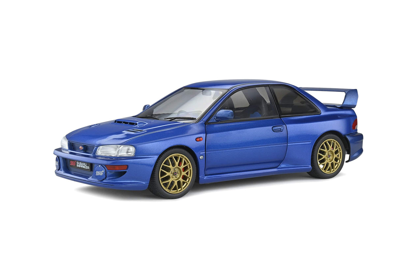 Solido - Subaru Impreza WRX STi 22B (Sonic Blue) 1:18 Scale Model Car - Model Cars Canada Inc.