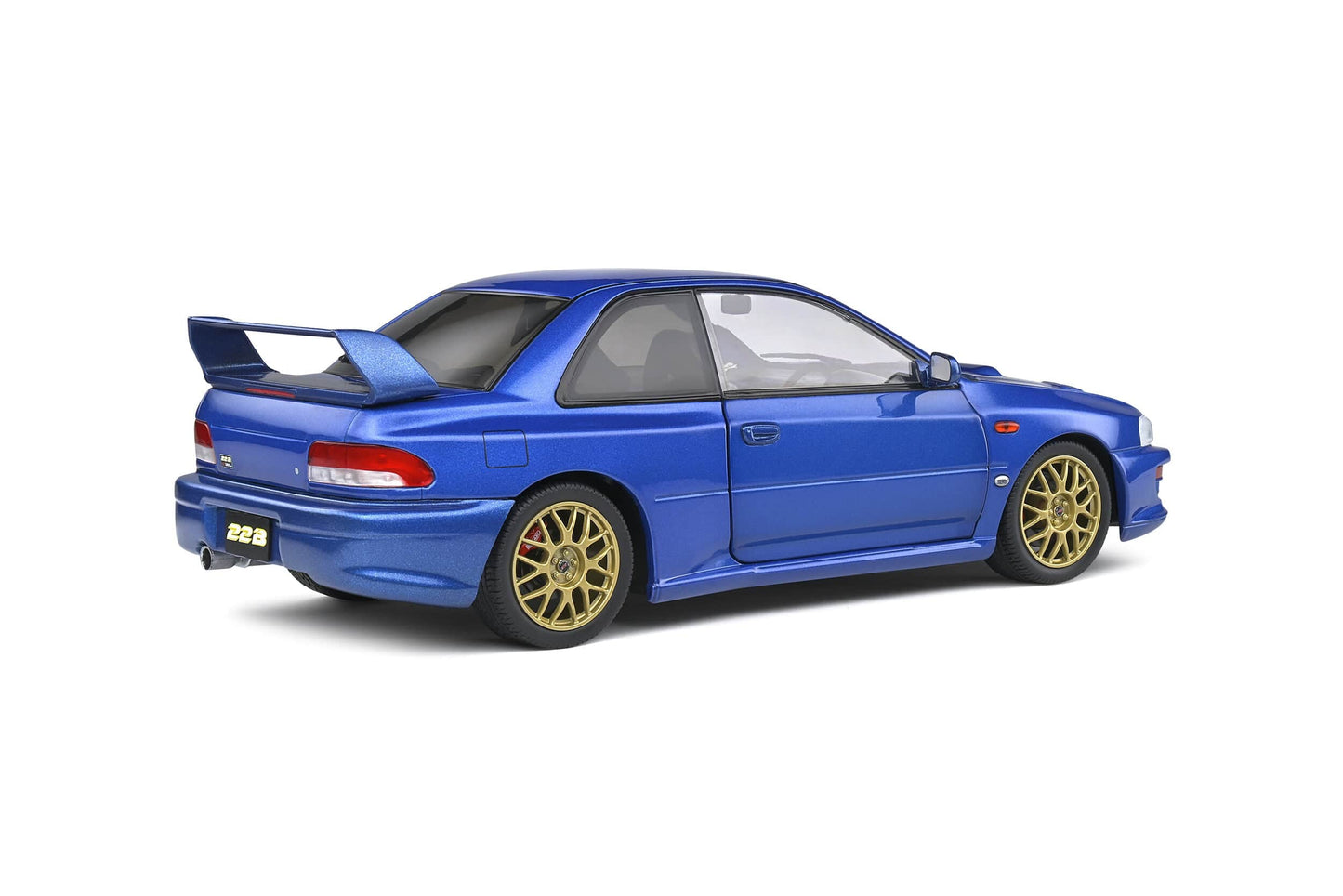 Solido - Subaru Impreza WRX STi 22B (Sonic Blue) 1:18 Scale Model Car - Model Cars Canada Inc.