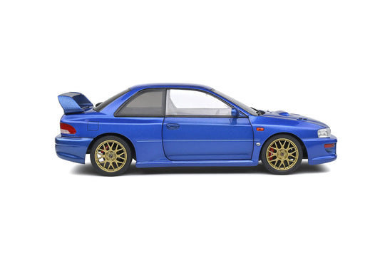 Solido - Subaru Impreza WRX STi 22B (Sonic Blue) 1:18 Scale Model Car - Model Cars Canada Inc.