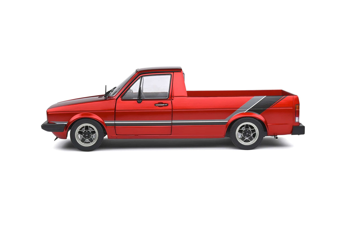 Solido - Volkswagen Caddy "Custom" (MK1) (Mars Red) 1:18 Scale Model Car