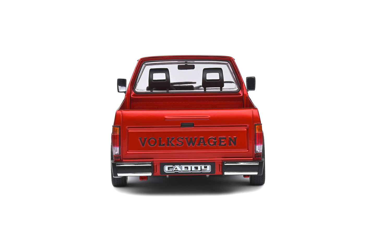 Solido - Volkswagen Caddy "Custom" (MK1) (Mars Red) 1:18 Scale Model Car