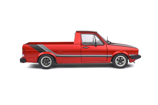 Solido - Volkswagen Caddy "Custom" (MK1) (Mars Red) 1:18 Scale Model Car - Model Cars Canada Inc.