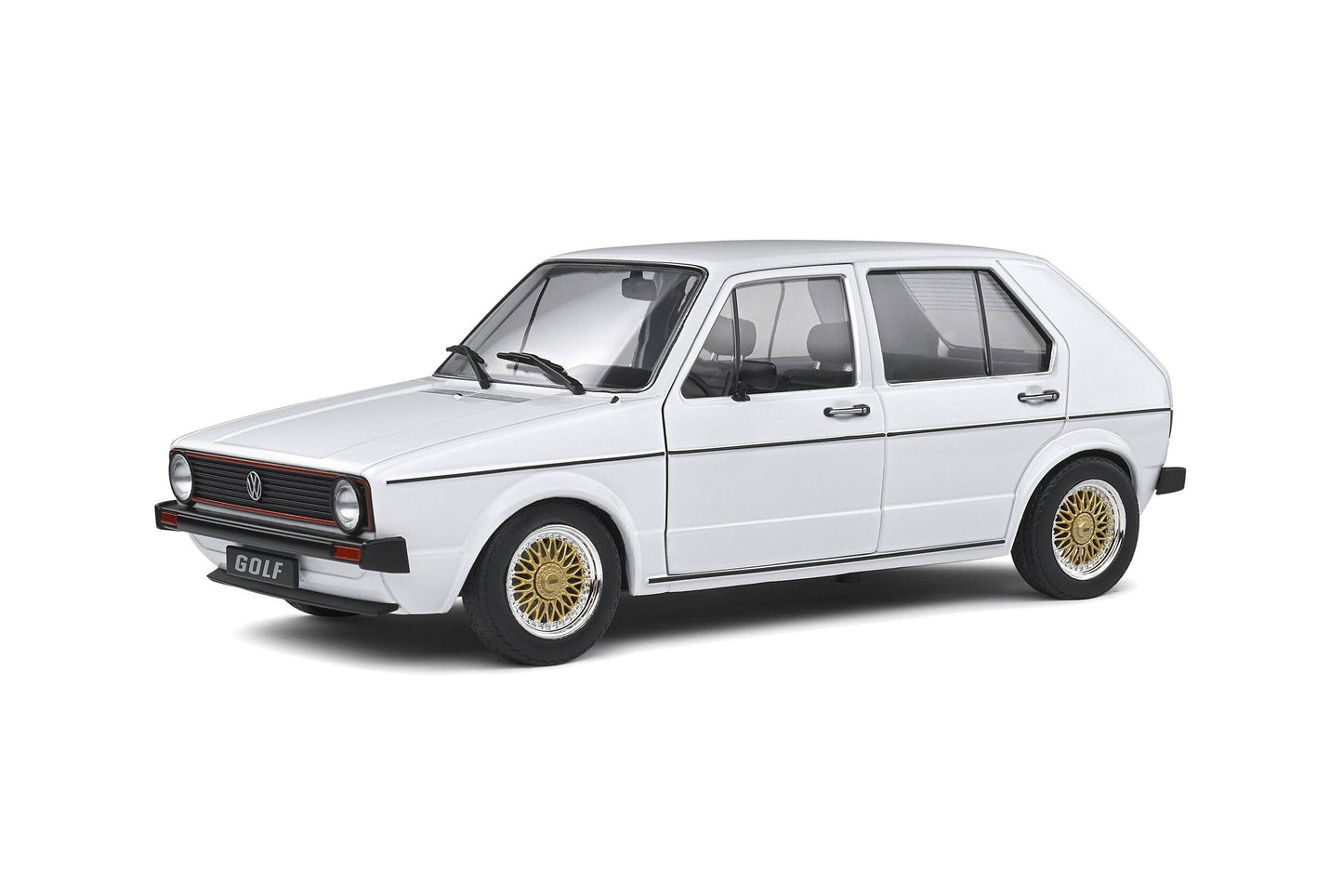 Solido - Volkswagen Golf L "Custom" (MK1) (Alpine White) 1:18 Scale Model Car - Model Cars Canada Inc.