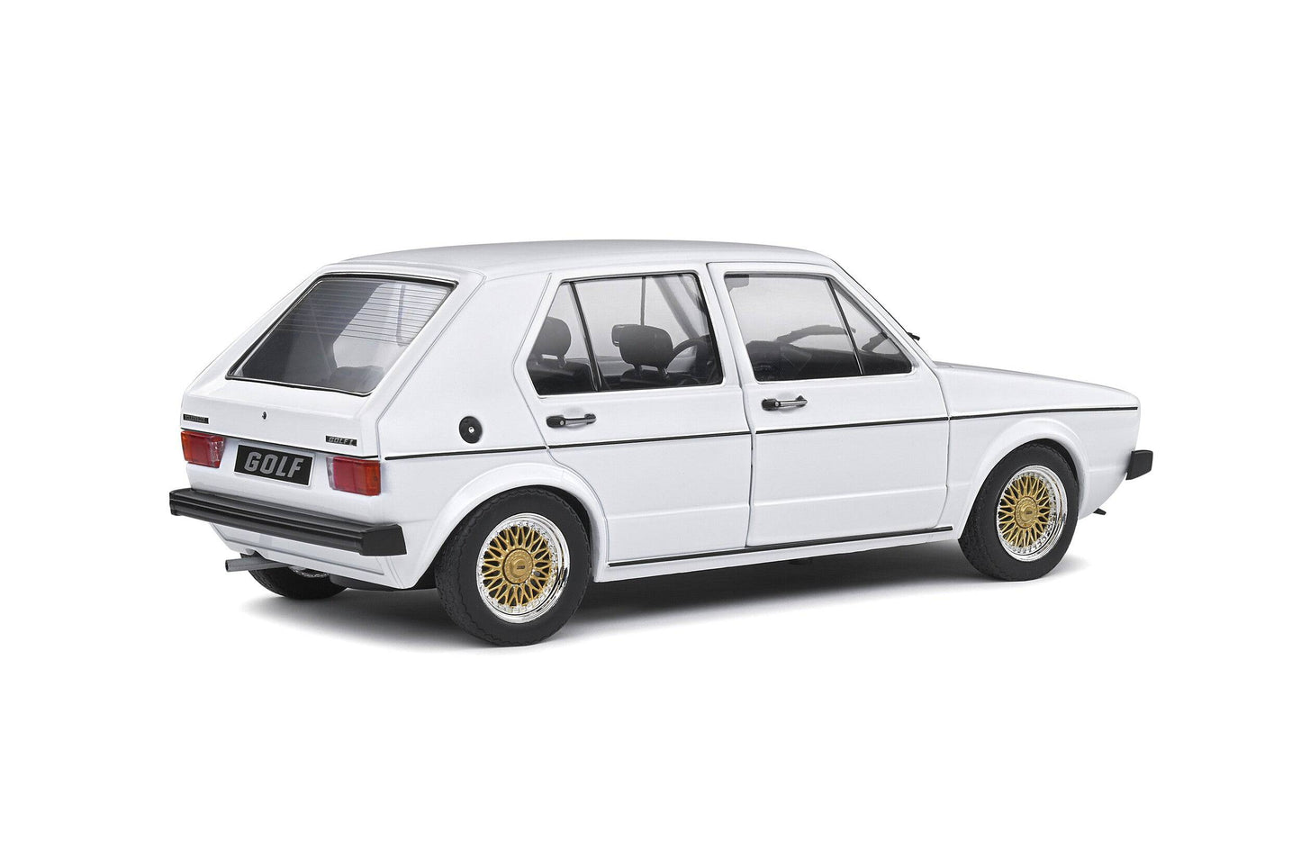 Solido - Volkswagen Golf L "Custom" (MK1) (Alpine White) 1:18 Scale Model Car - Model Cars Canada Inc.