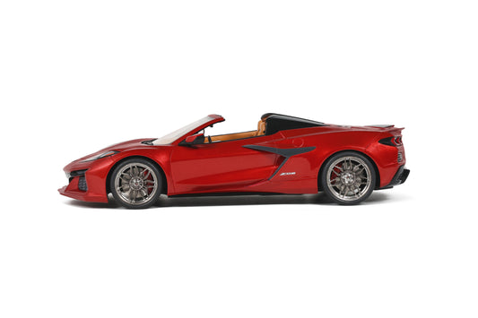 GT Spirit - Chevrolet Corvette Cabriolet Z06 (C8) (Red Mist Metallic) 1:18 Scale Model Car