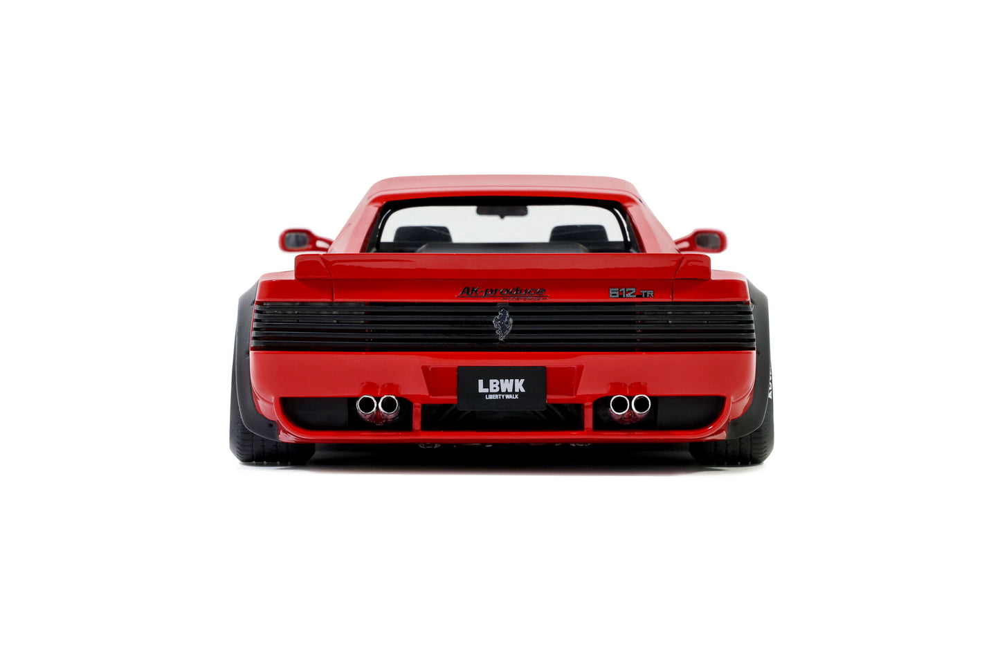 GT Spirit - Liberty Walk Ferrari 512TR Tesstarosta (Rosso Corsa) 1:18 Scale Model Car