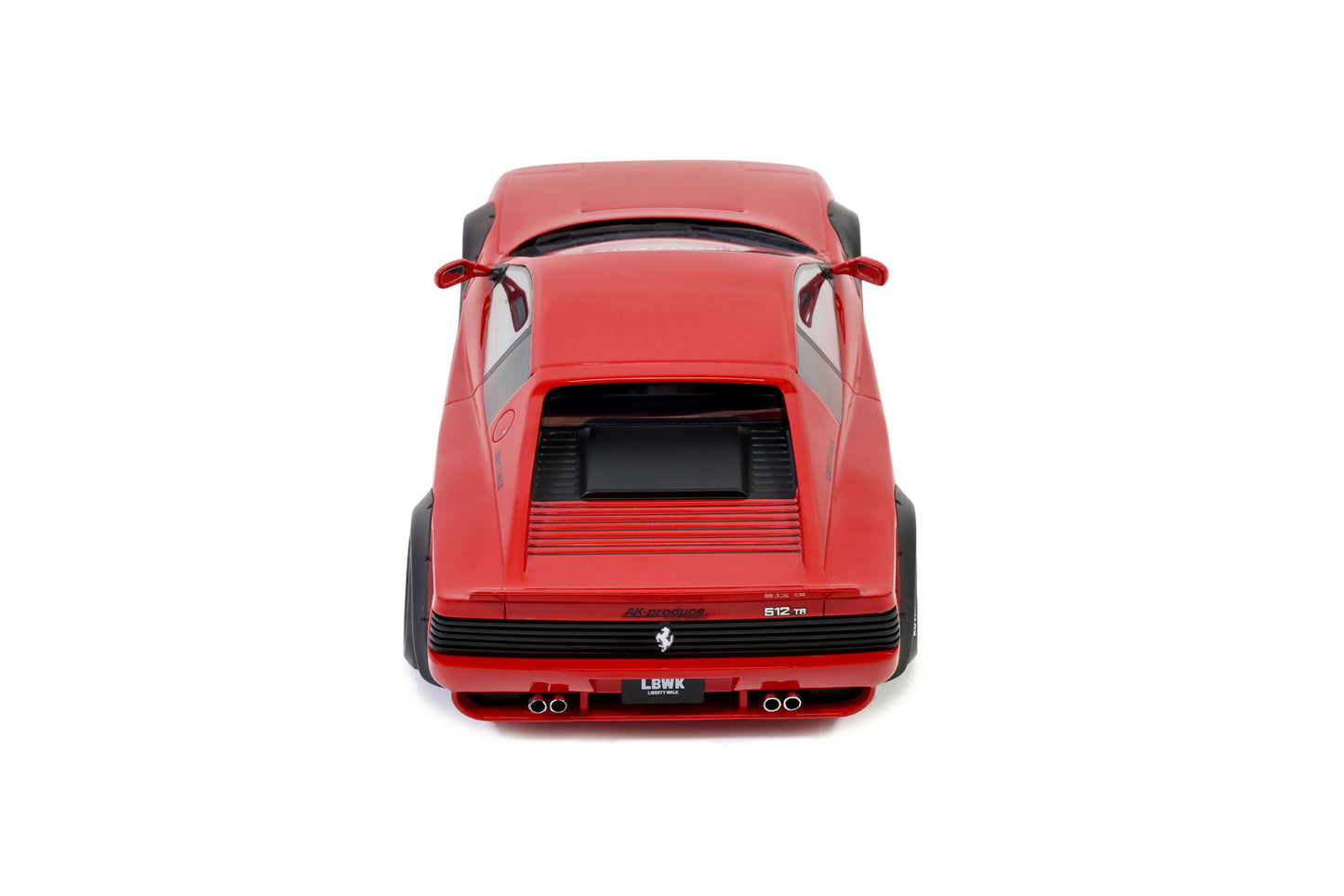 GT Spirit - Liberty Walk Ferrari 512TR Tesstarosta (Rosso Corsa) 1:18 Scale Model Car