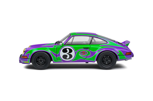 Solido - Porsche 911 Carrera RSR (Purple Hippy) 1:18 Scale Model Car