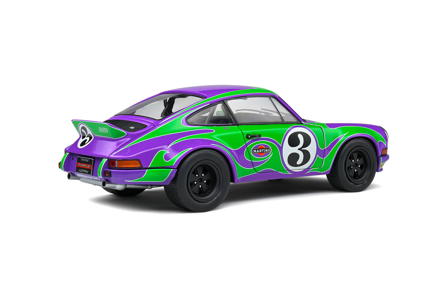 Solido - Porsche 911 Carrera RSR (Purple Hippy) 1:18 Scale Model Car