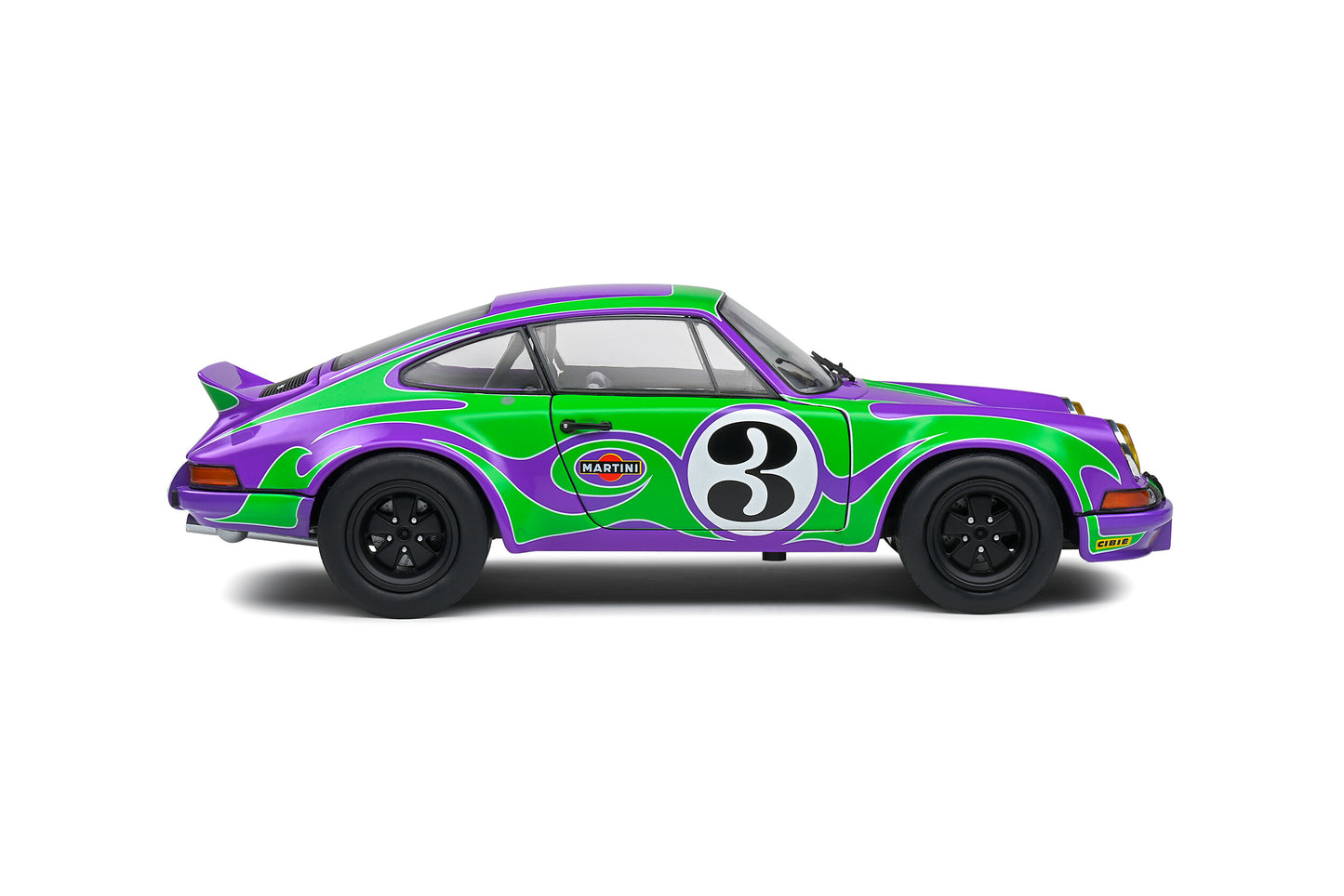 Solido - Porsche 911 Carrera RSR (Purple Hippy) 1:18 Scale Model Car