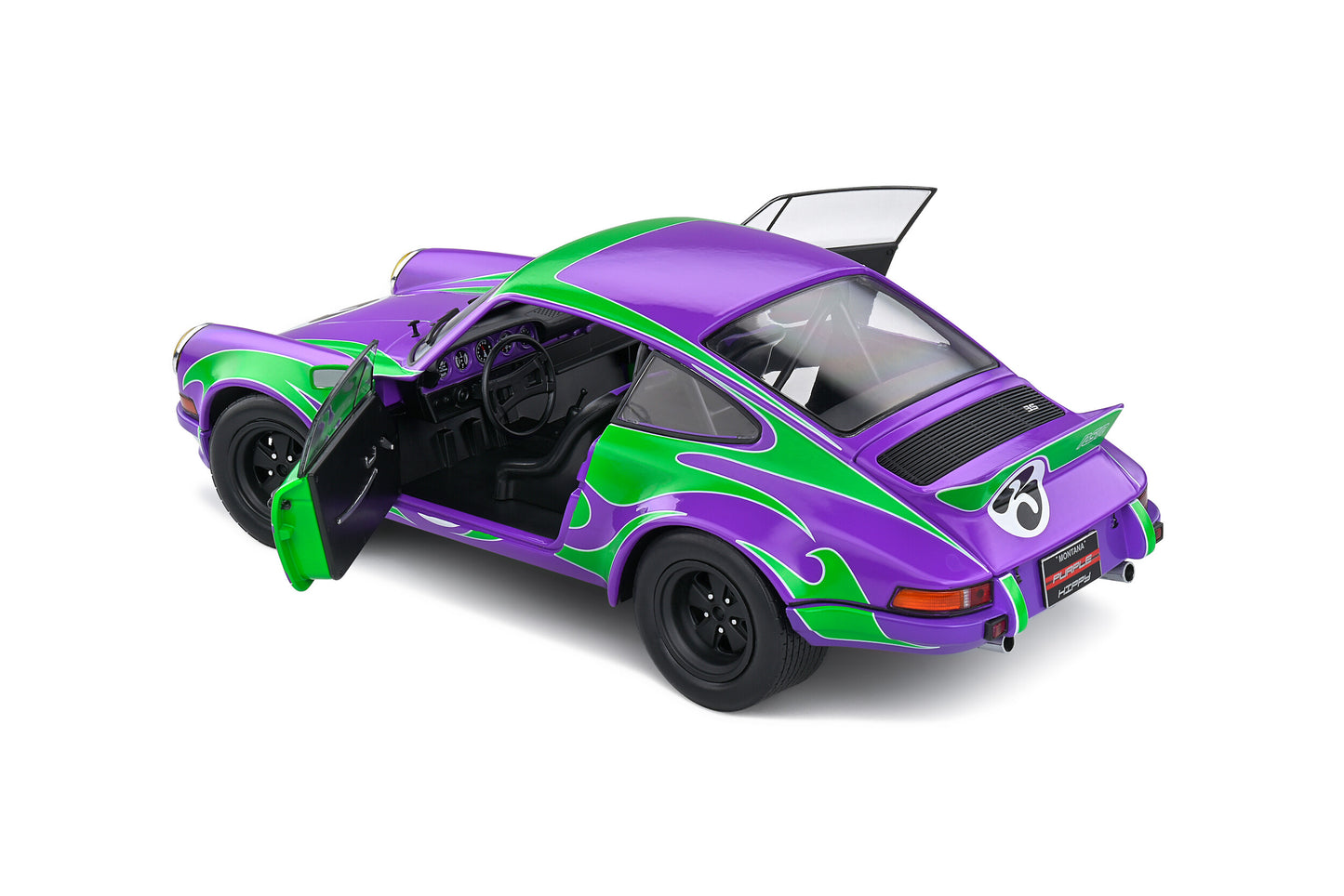 Solido - Porsche 911 Carrera RSR (Purple Hippy) 1:18 Scale Model Car