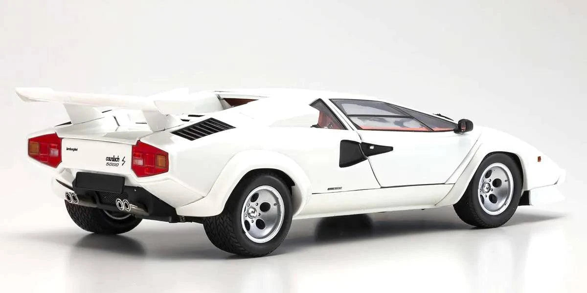 Kyosho - Lamborghini Countach LP500S (White) 1:18 Scale Model Car - Model Cars Canada Inc.