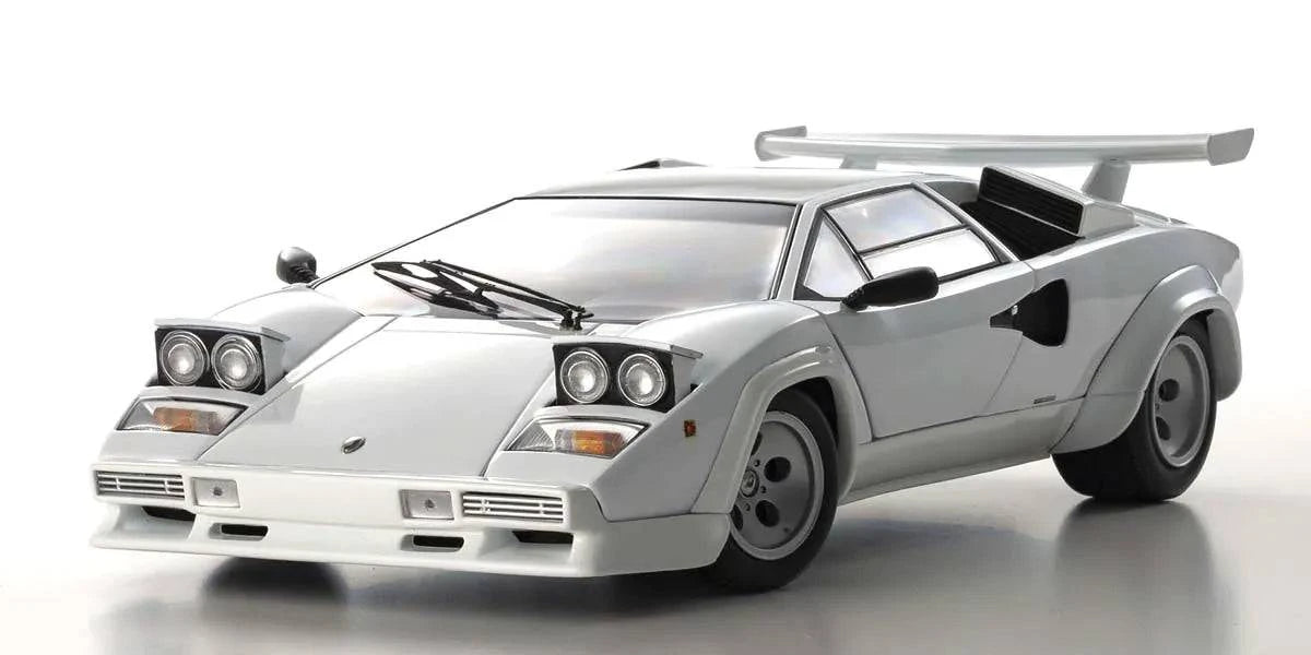 Kyosho - Lamborghini Countach LP500S (White) 1:18 Scale Model Car - Model Cars Canada Inc.