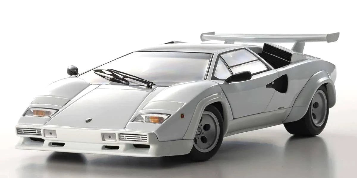 Kyosho - Lamborghini Countach LP500S (White) 1:18 Scale Model Car - Model Cars Canada Inc.