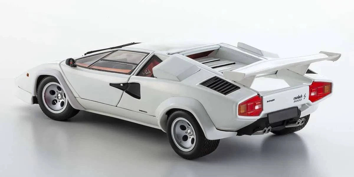 Kyosho - Lamborghini Countach LP500S (White) 1:18 Scale Model Car - Model Cars Canada Inc.