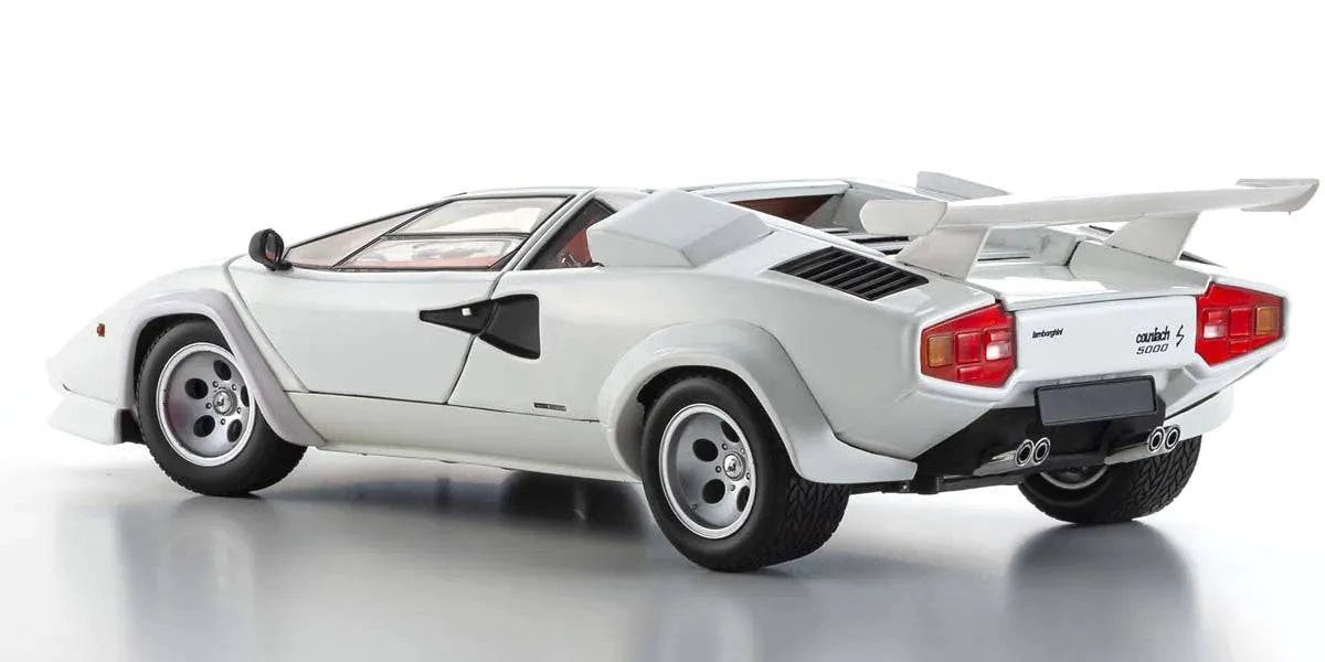 Kyosho - Lamborghini Countach LP500S (White) 1:18 Scale Model Car - Model Cars Canada Inc.
