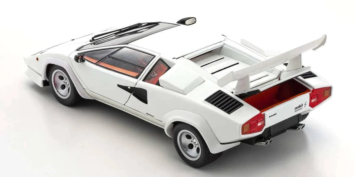 Kyosho - Lamborghini Countach LP500S (White) 1:18 Scale Model Car - Model Cars Canada Inc.