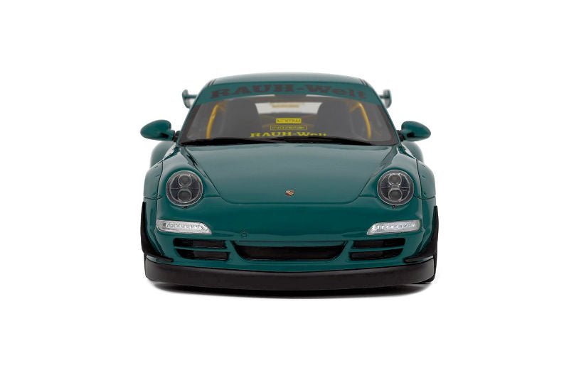 GT Spirit - RWB Porsche 911 (997) "Syunkashuto" (Hell Green) 1:18 Scale Model Car