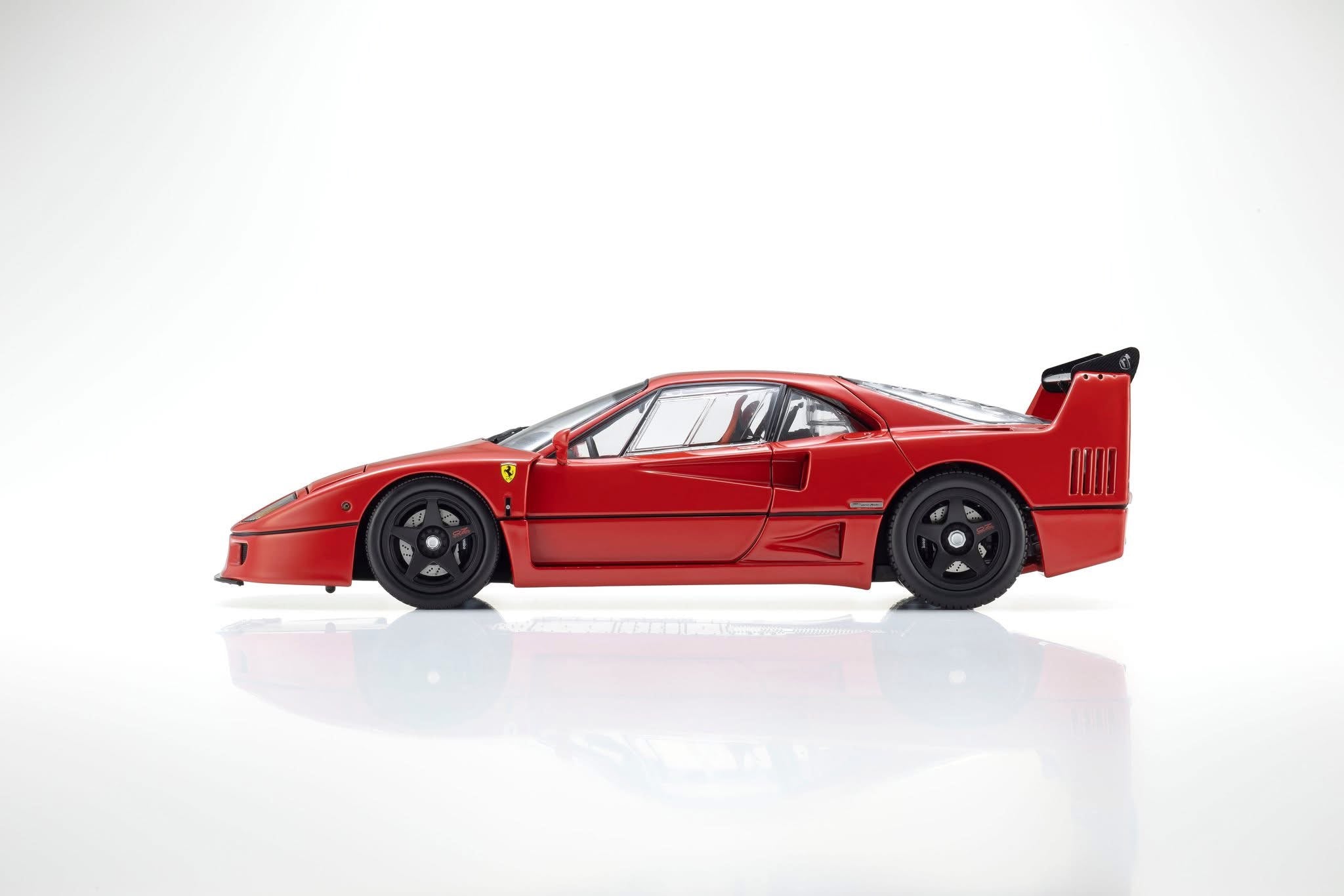 Kyosho - Ferrari F40 Light Weight with LM Wings (Rosso Corsa Red) 1:18
