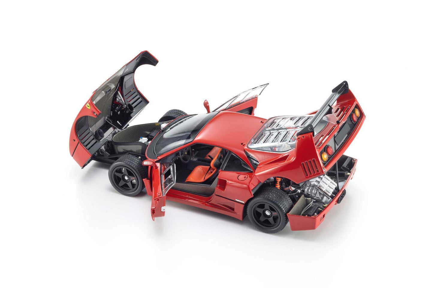 Kyosho - Ferrari F40 Light Weight with LM Wings (Rosso Corsa Red) 1:18 Scale Model **[Pre-Order]**