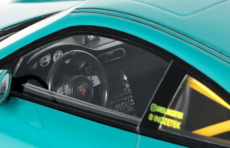 GT Spirit - RWB Porsche 911 (997) "Syunkashuto" (Hell Green) 1:18 Scale Model Car