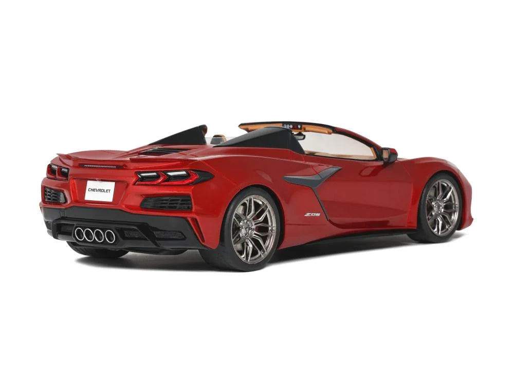 GT Spirit - Chevrolet Corvette Cabriolet Z06 (C8) (Red Mist Metallic) 1:18 Scale Model Car