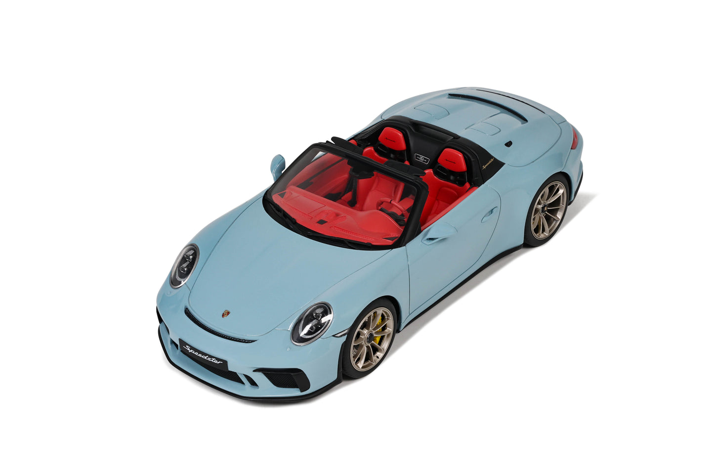 GT Spirit - Porsche 911 Speedster (991.2) (Meissen Blue) 1:18 Scale Model Car