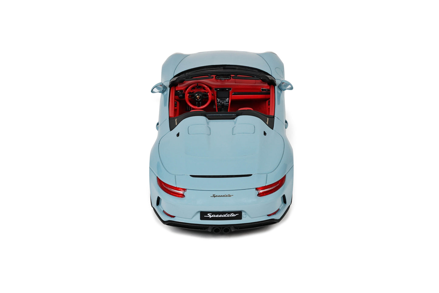 GT Spirit - Porsche 911 Speedster (991.2) (Meissen Blue) 1:18 Scale Model Car