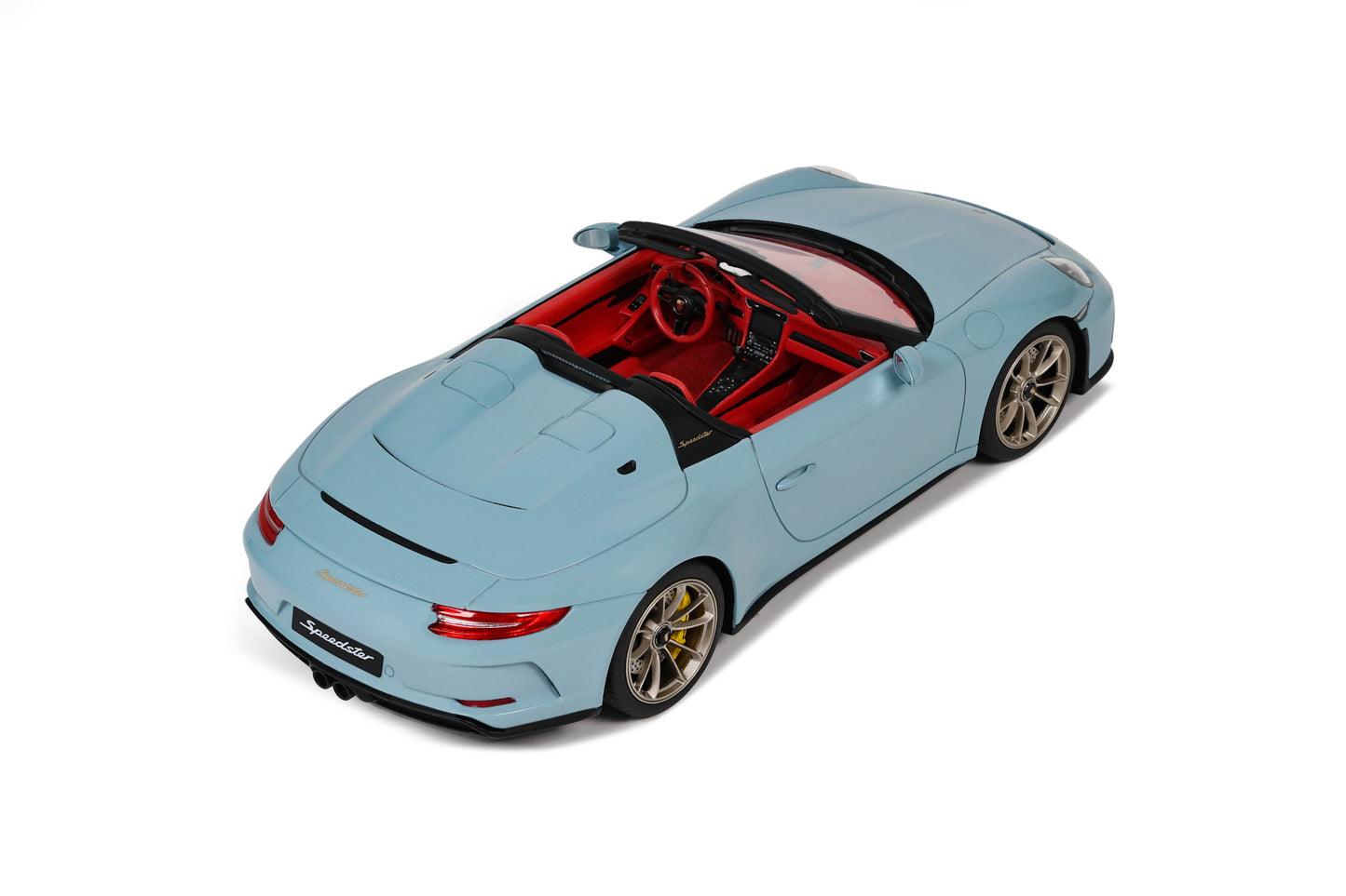 GT Spirit - Porsche 911 Speedster (991.2) (Meissen Blue) 1:18 Scale Model Car