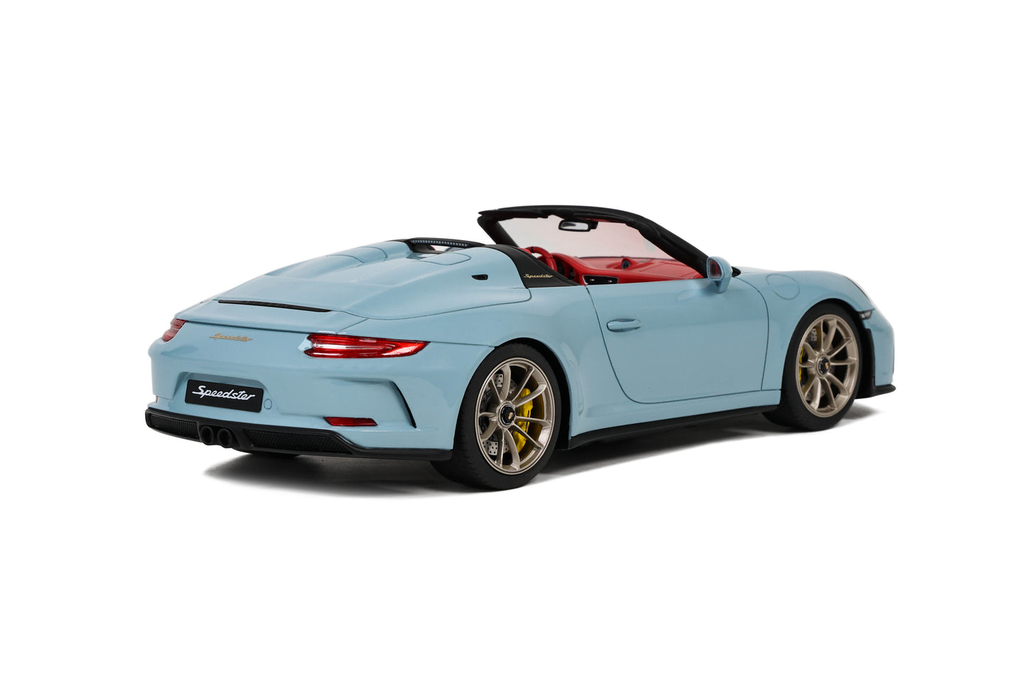 GT Spirit - Porsche 911 Speedster (991.2) (Meissen Blue) 1:18 Scale Model Car