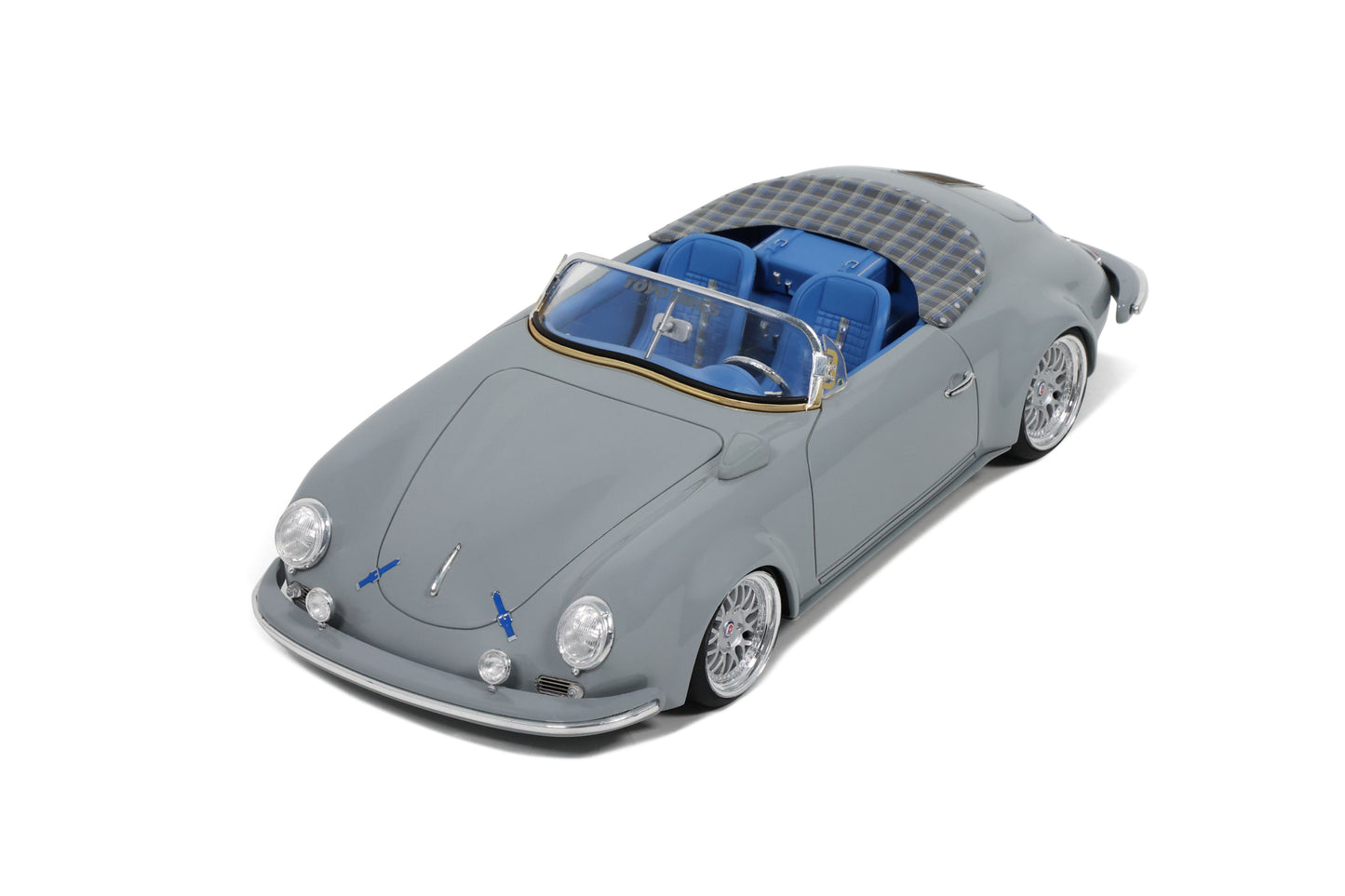 GT Spirit - S-Club Porsche 356 Outlaw Speedster (Nardo Grey) 1:18 Scale Model Car