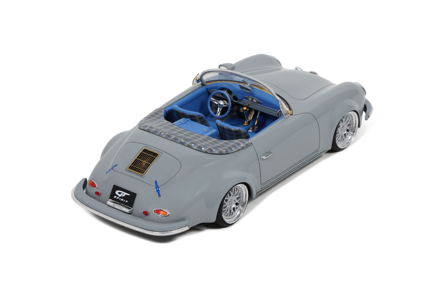 GT Spirit - S-Club Porsche 356 Outlaw Speedster (Nardo Grey) 1:18 Scale Model Car