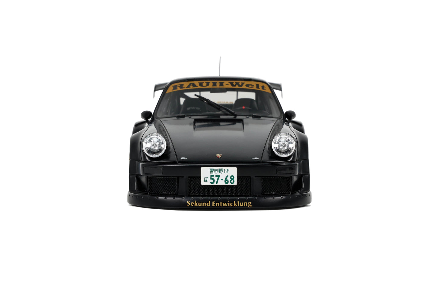 GT Spirit - RWB Porsche 911 (930) "Stella Artois" (Satin Black) 1:18 Scale Model Car