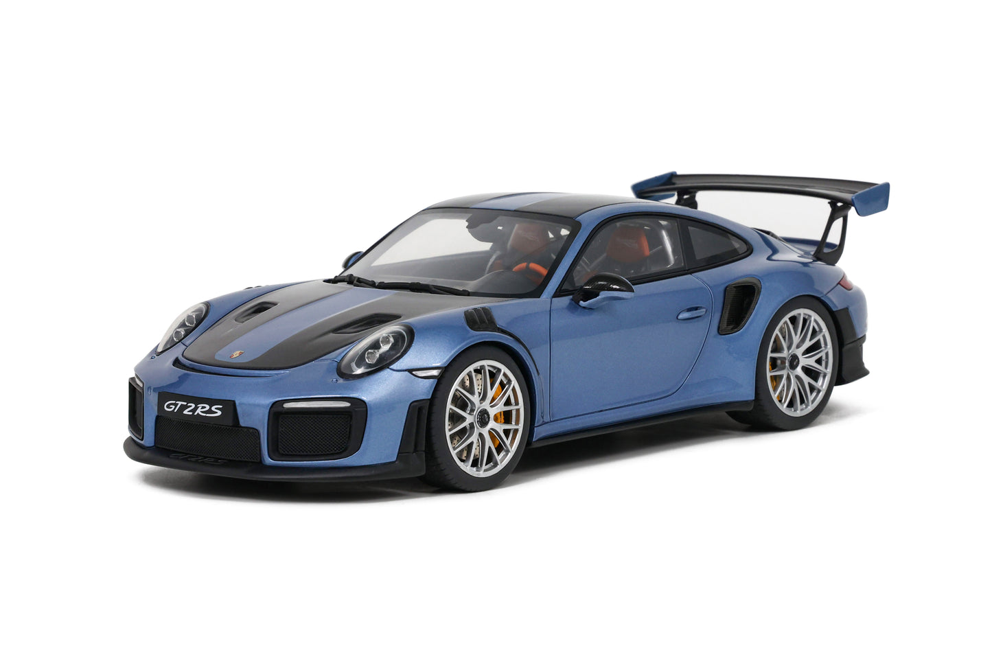 GT Spirit - Porsche 911 GT2 RS (991.2)(Gemini Blue) 1:18 Scale Model Car