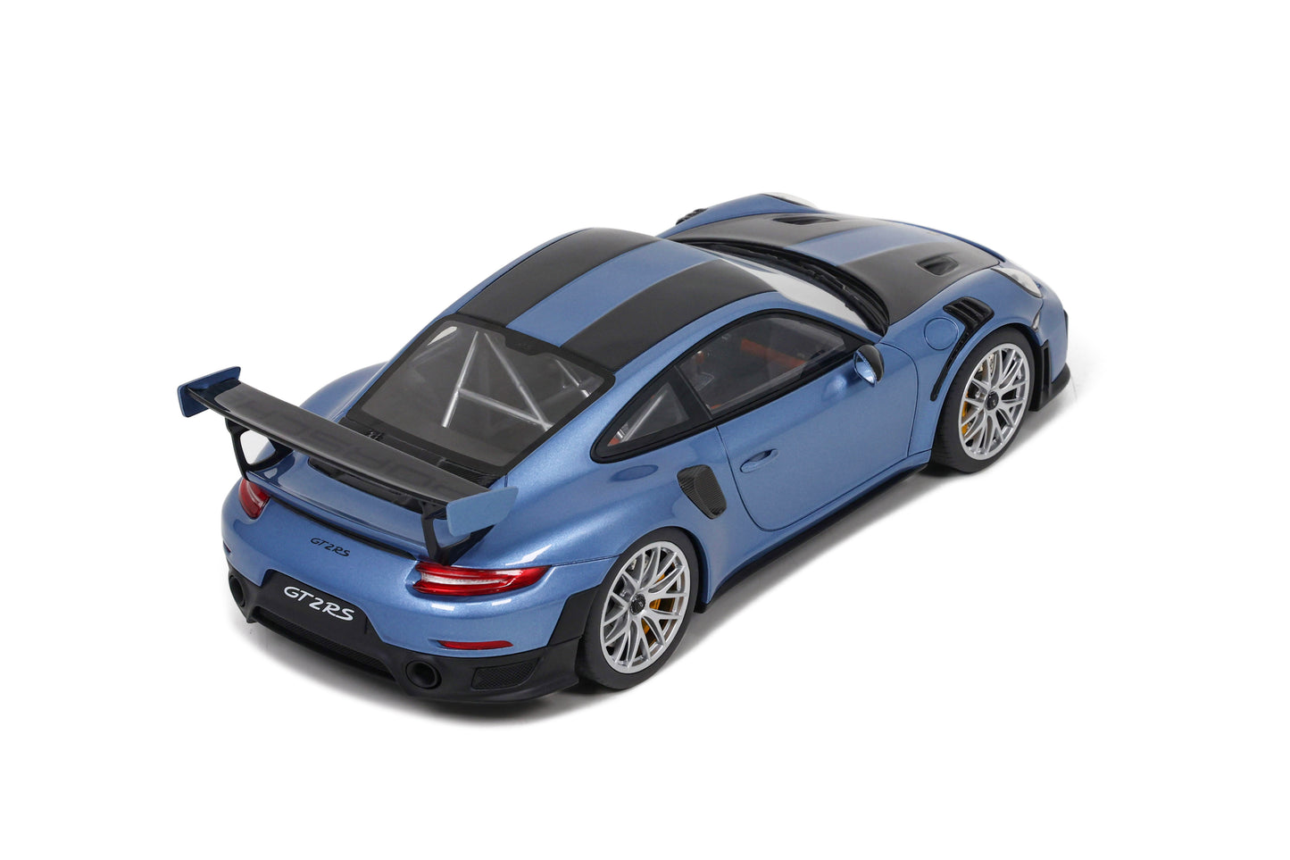 GT Spirit - Porsche 911 GT2 RS (991.2)(Gemini Blue) 1:18 Scale Model Car