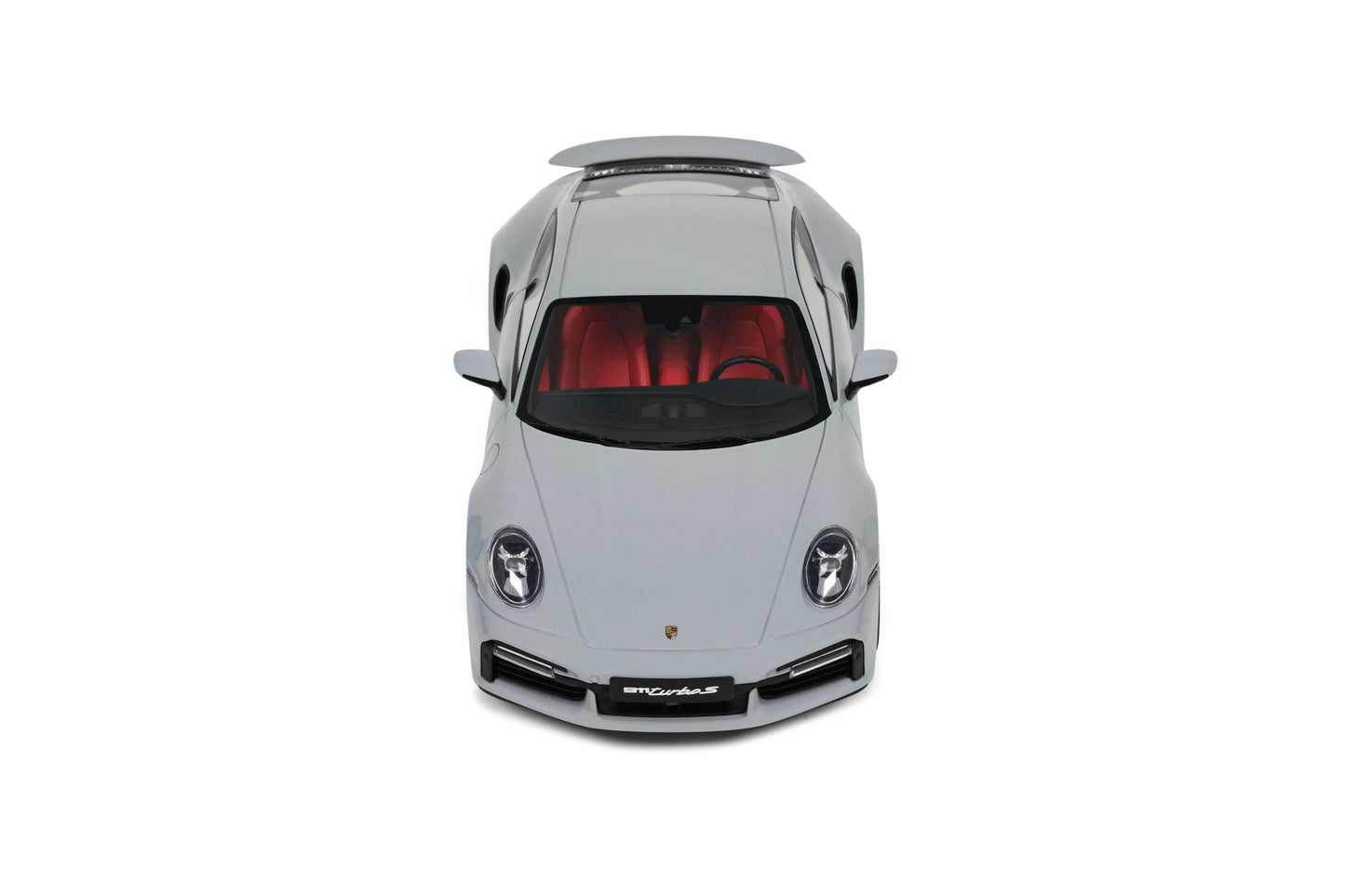 GT Spirit - Porsche 911 (992) Turbo S (Chalk Grey) 1:18 Scale Model