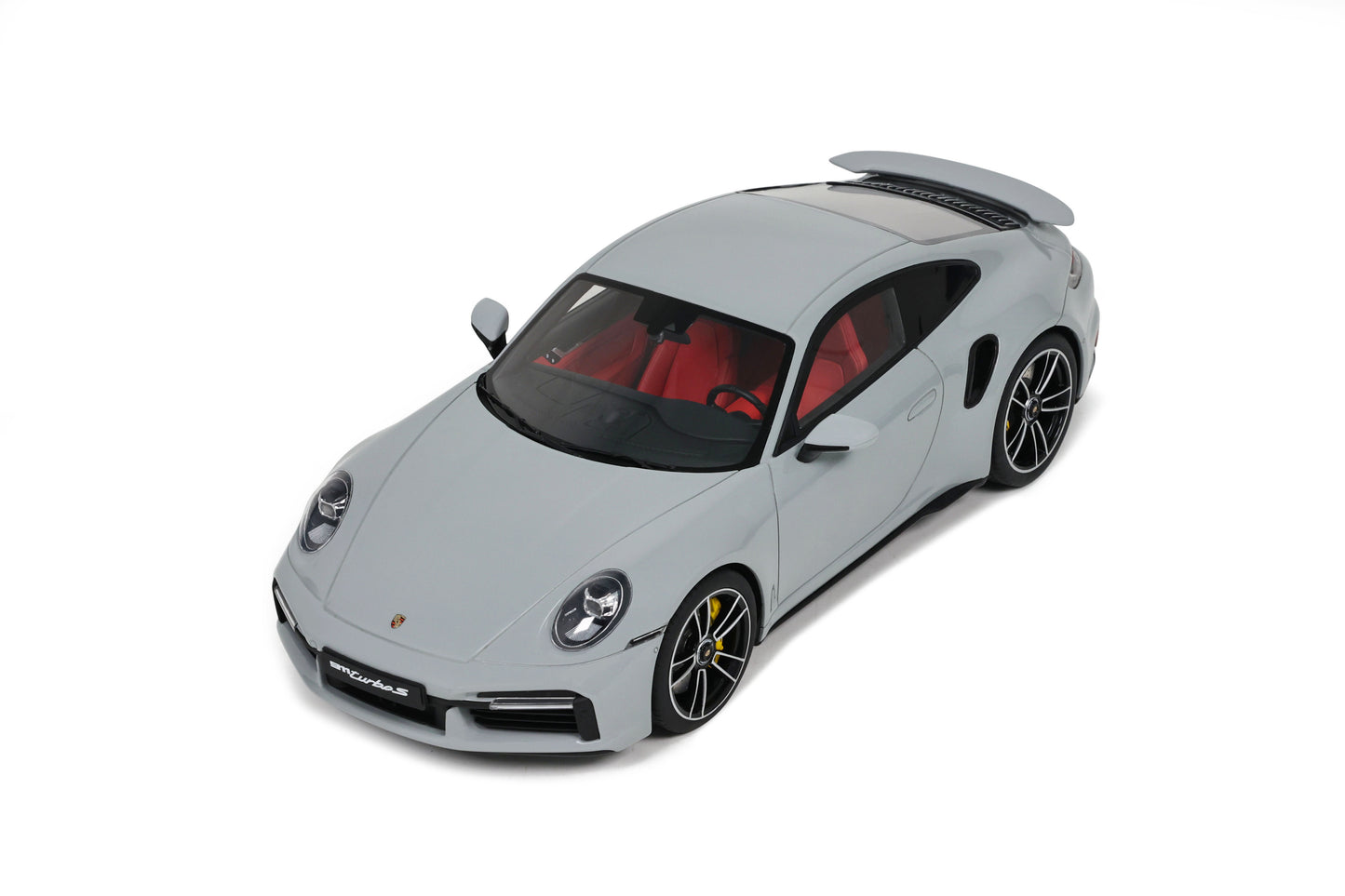 GT Spirit - Porsche 911 (992) Turbo S (Chalk Grey) 1:18 Scale Model