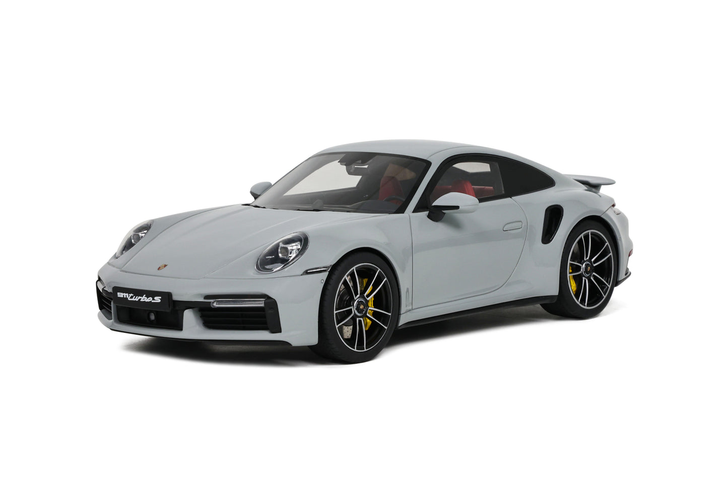 GT Spirit - Porsche 911 (992) Turbo S (Chalk Grey) 1:18 Scale Model